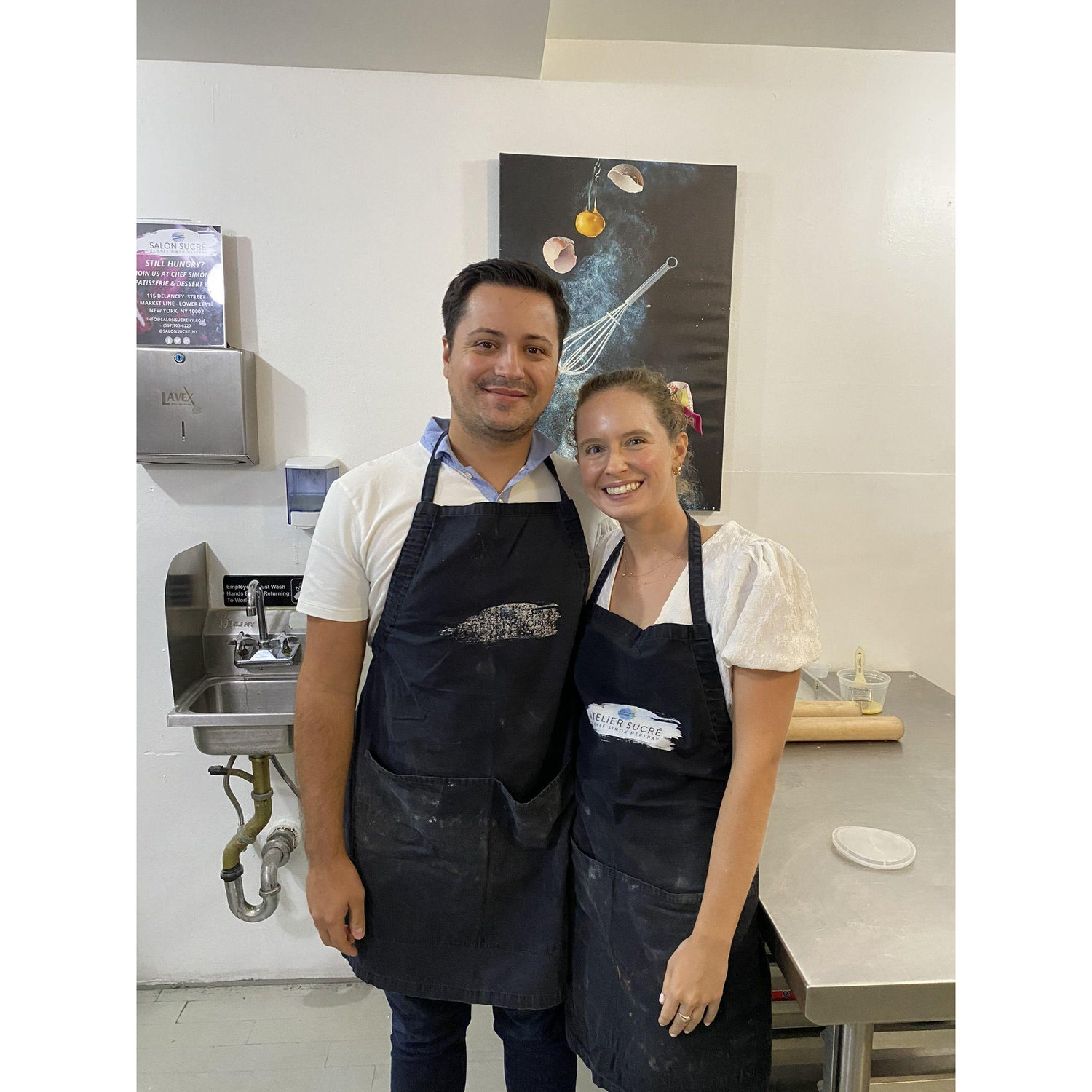 Croissant-making class in NYC, 2023
