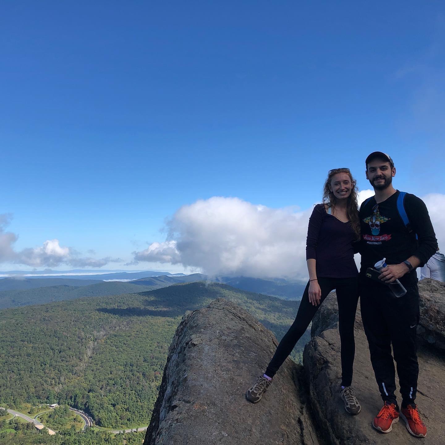 Hiking Skyline Drive