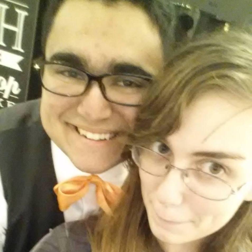 At Autumn and Jagger's wedding (2017)