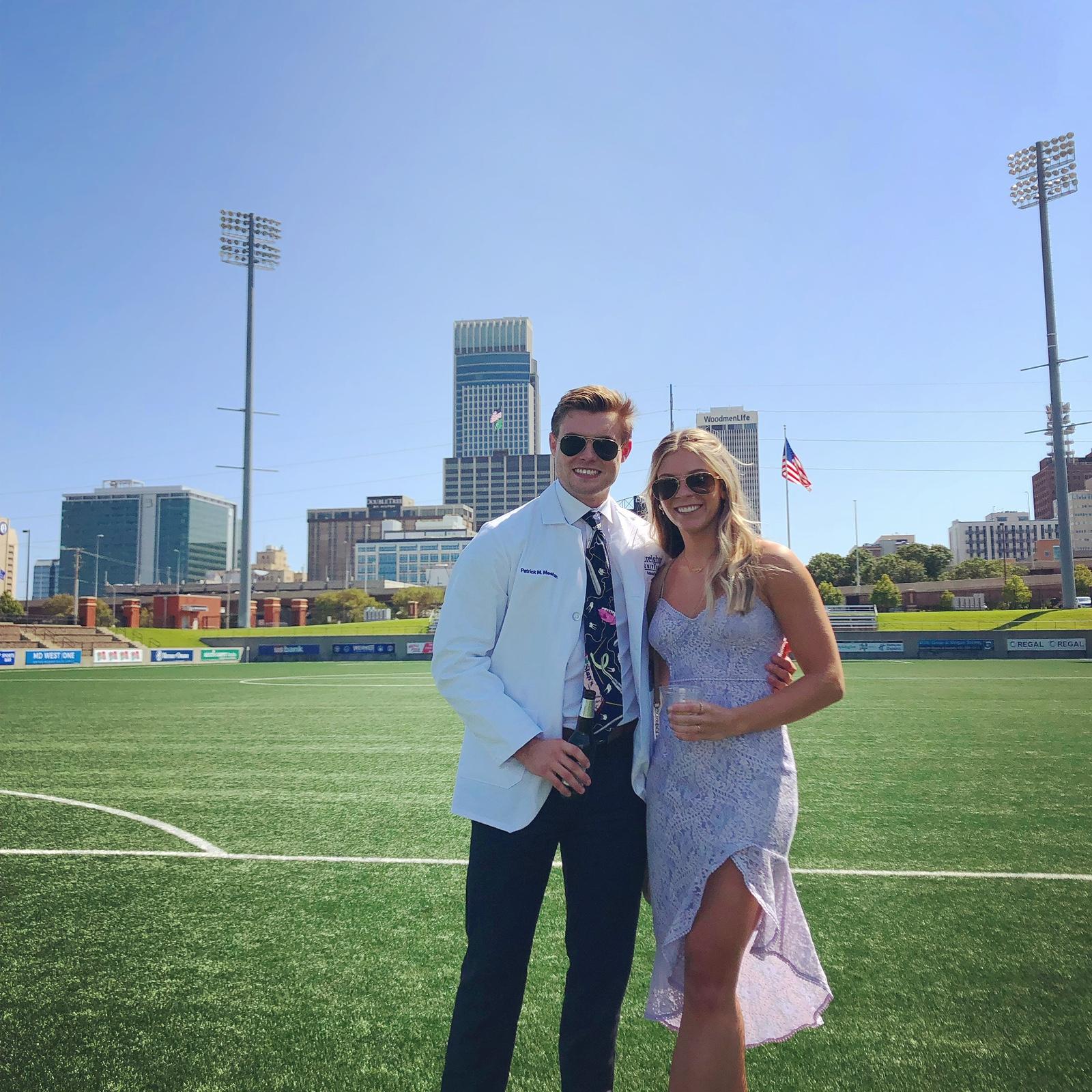 August 2021
Pat’s white coat ceremony at Creighton