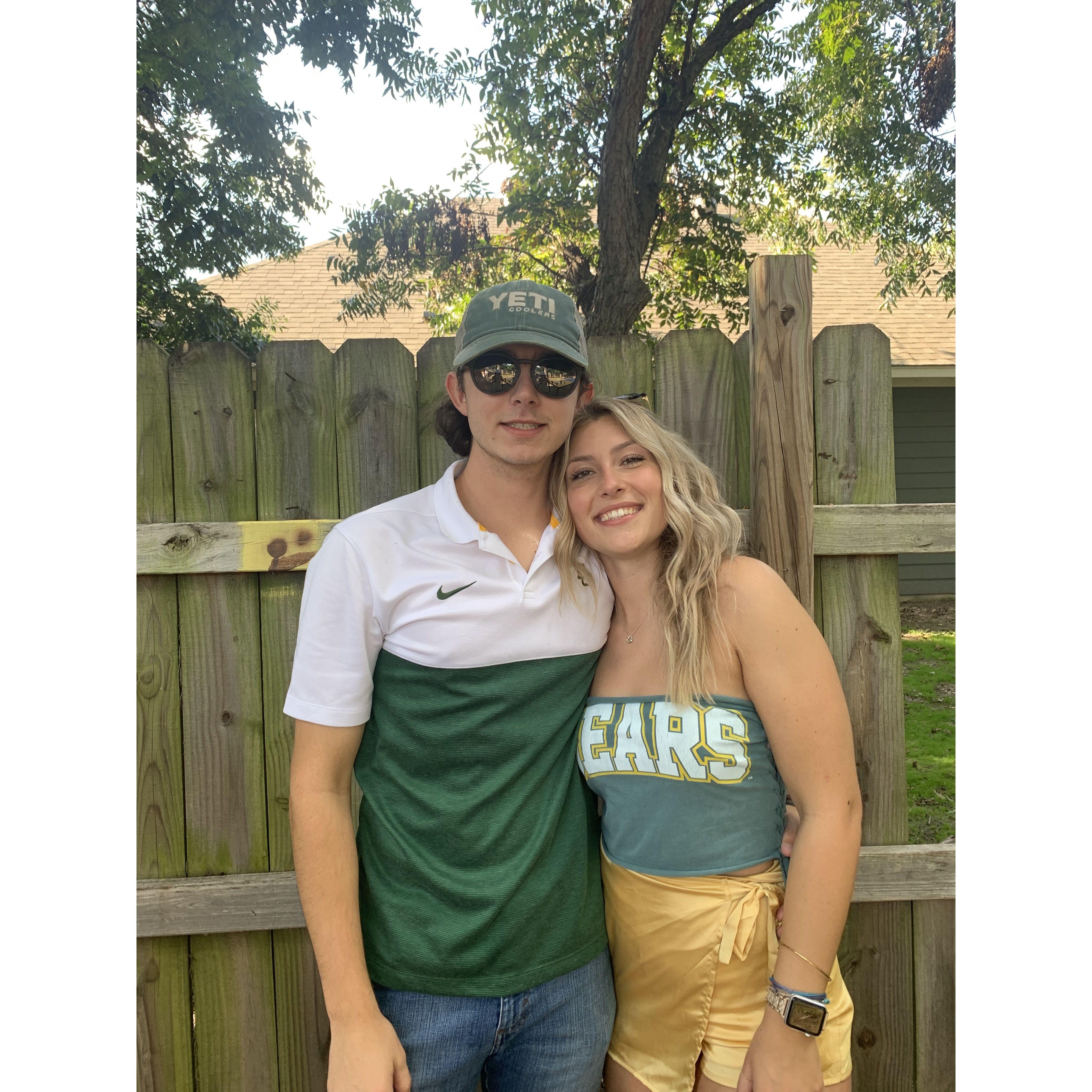 1st football game during COVID