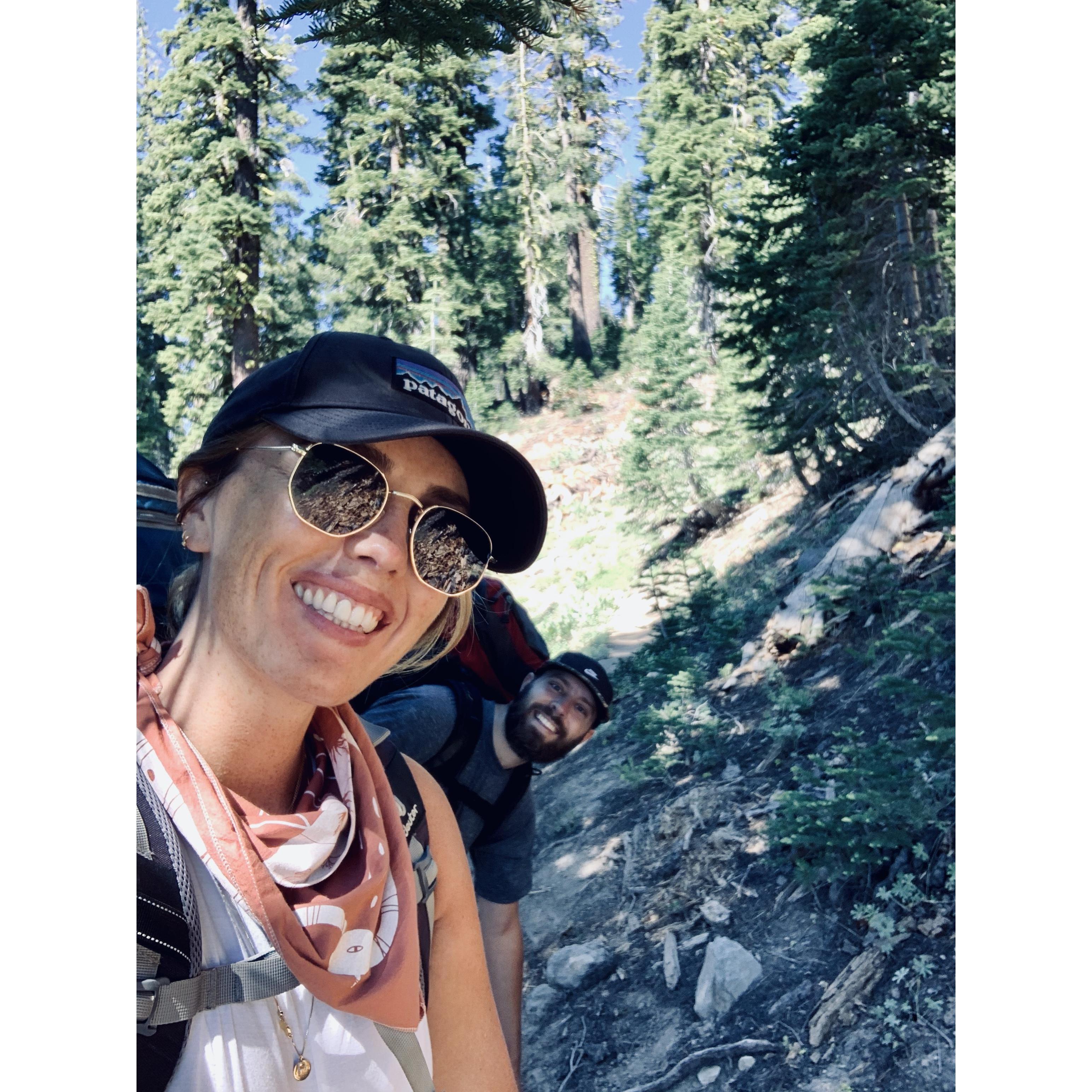 Torie’s first backpacking trip!