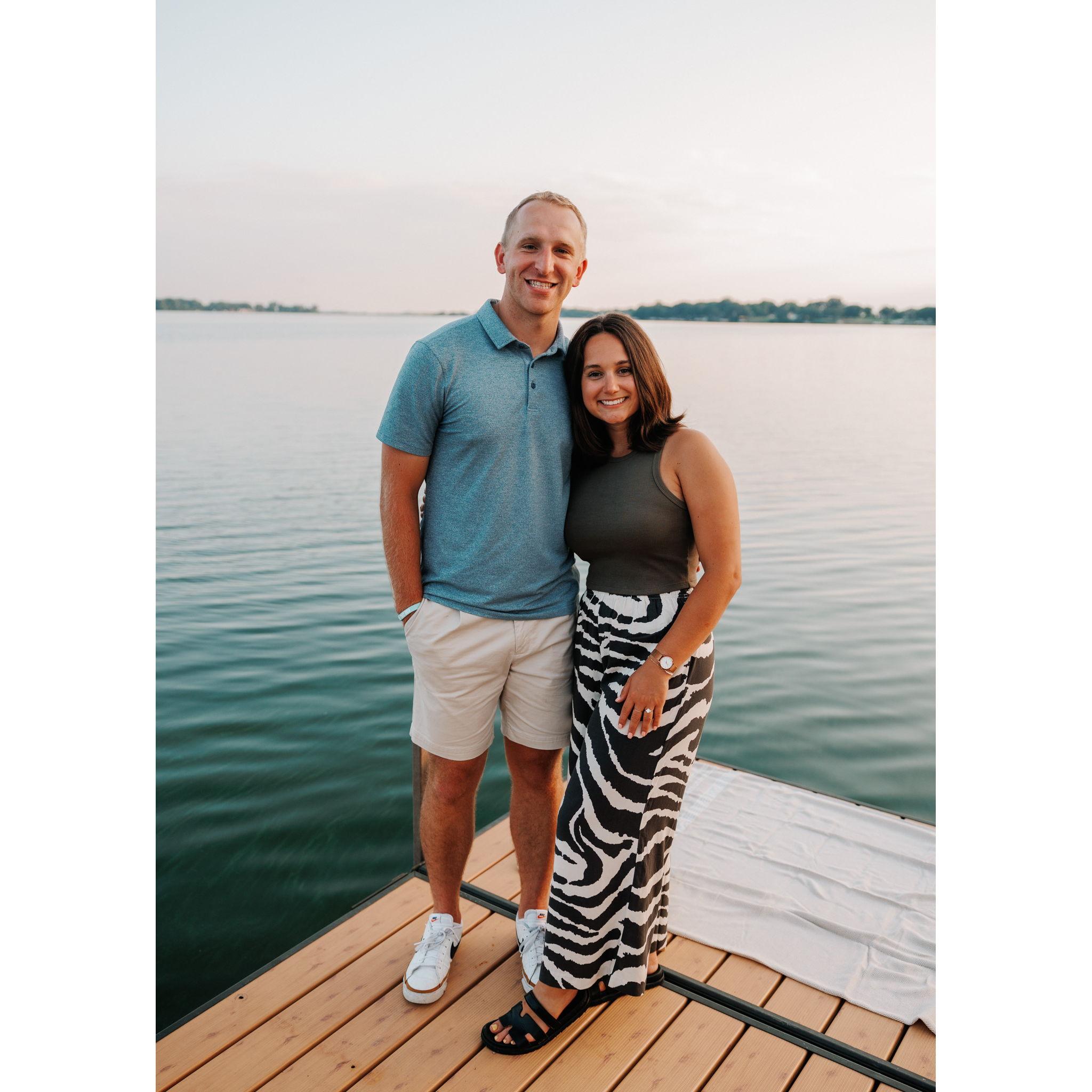 Lost Island Lake Engagement 2024