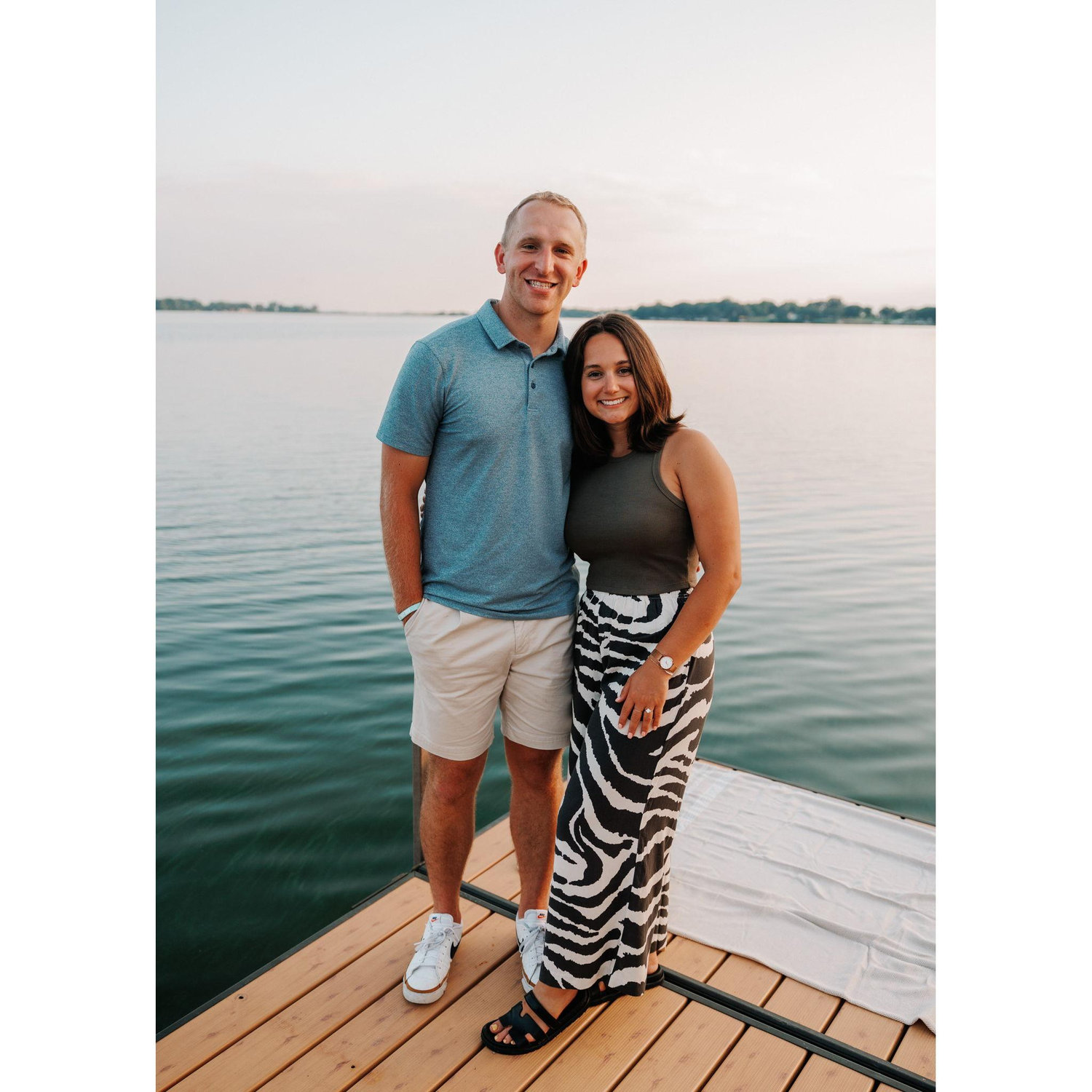 Lost Island Lake Engagement 2024