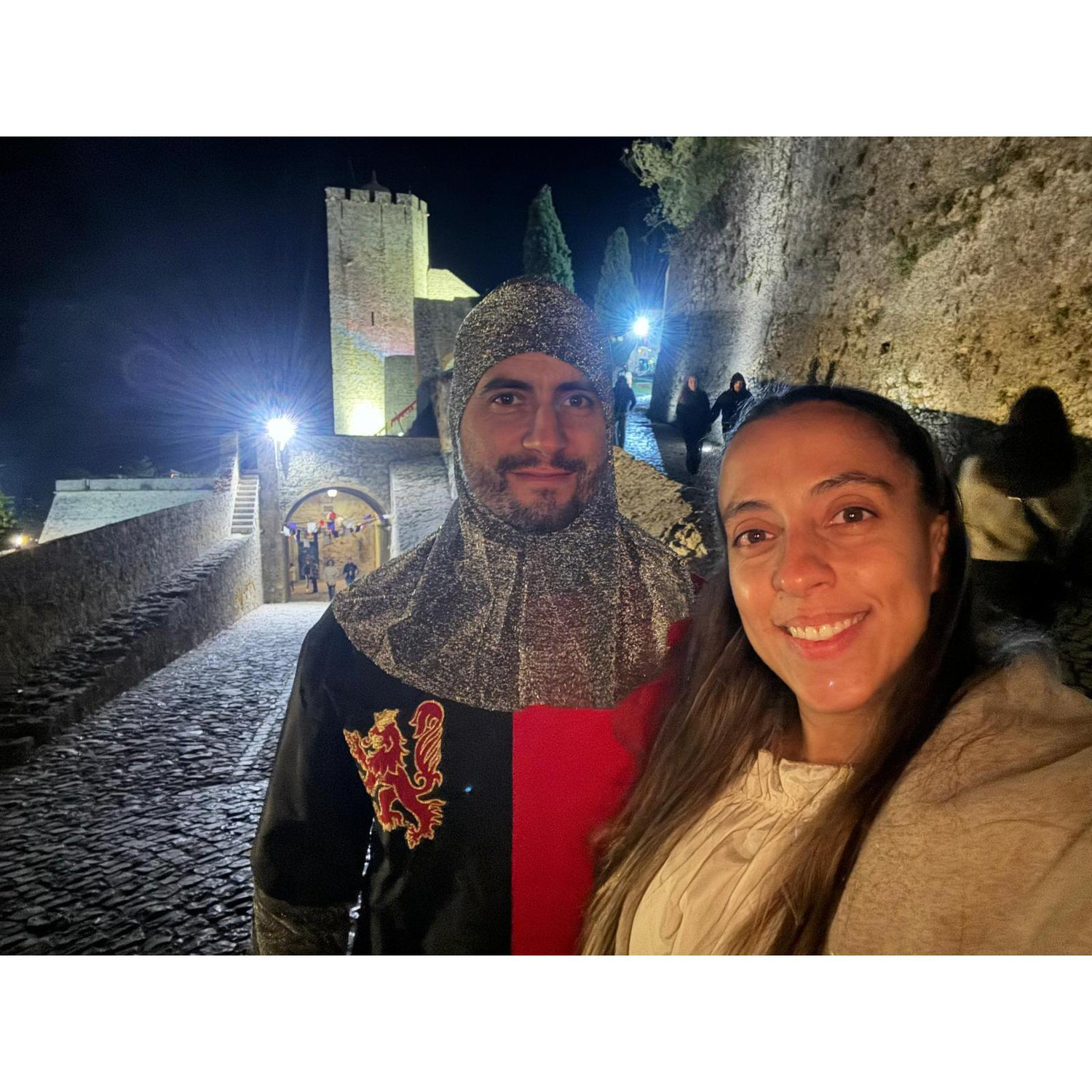 A 2ª vez na Festa Medieval de Palmela, desta vez, vestidos a rigor