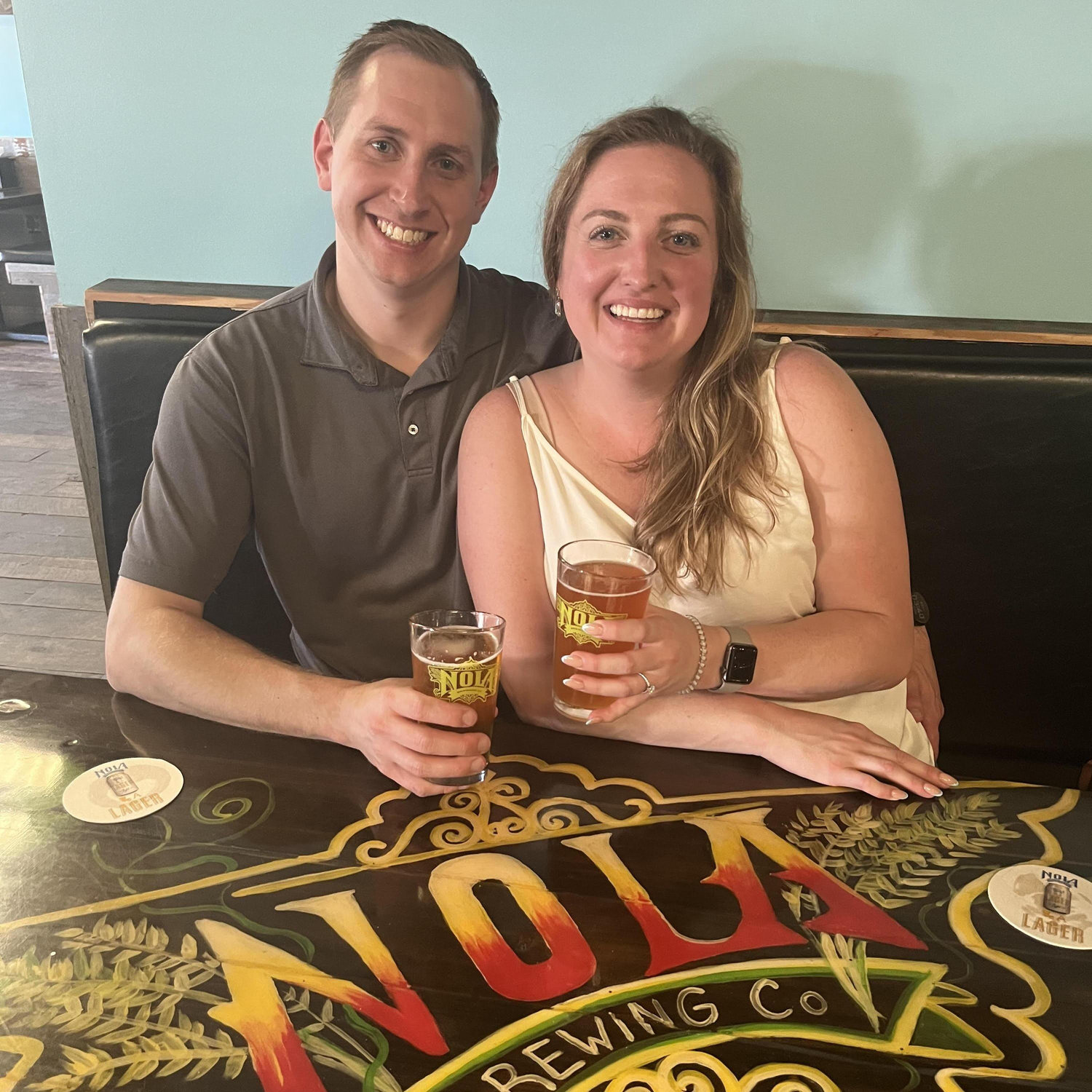 May 2022: Back to our first date spot