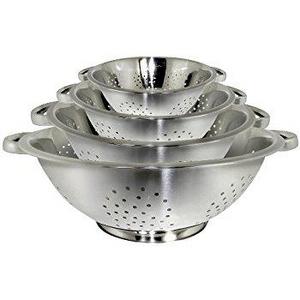 ExcelSteel Stainless Steel Colanders, Set of 3