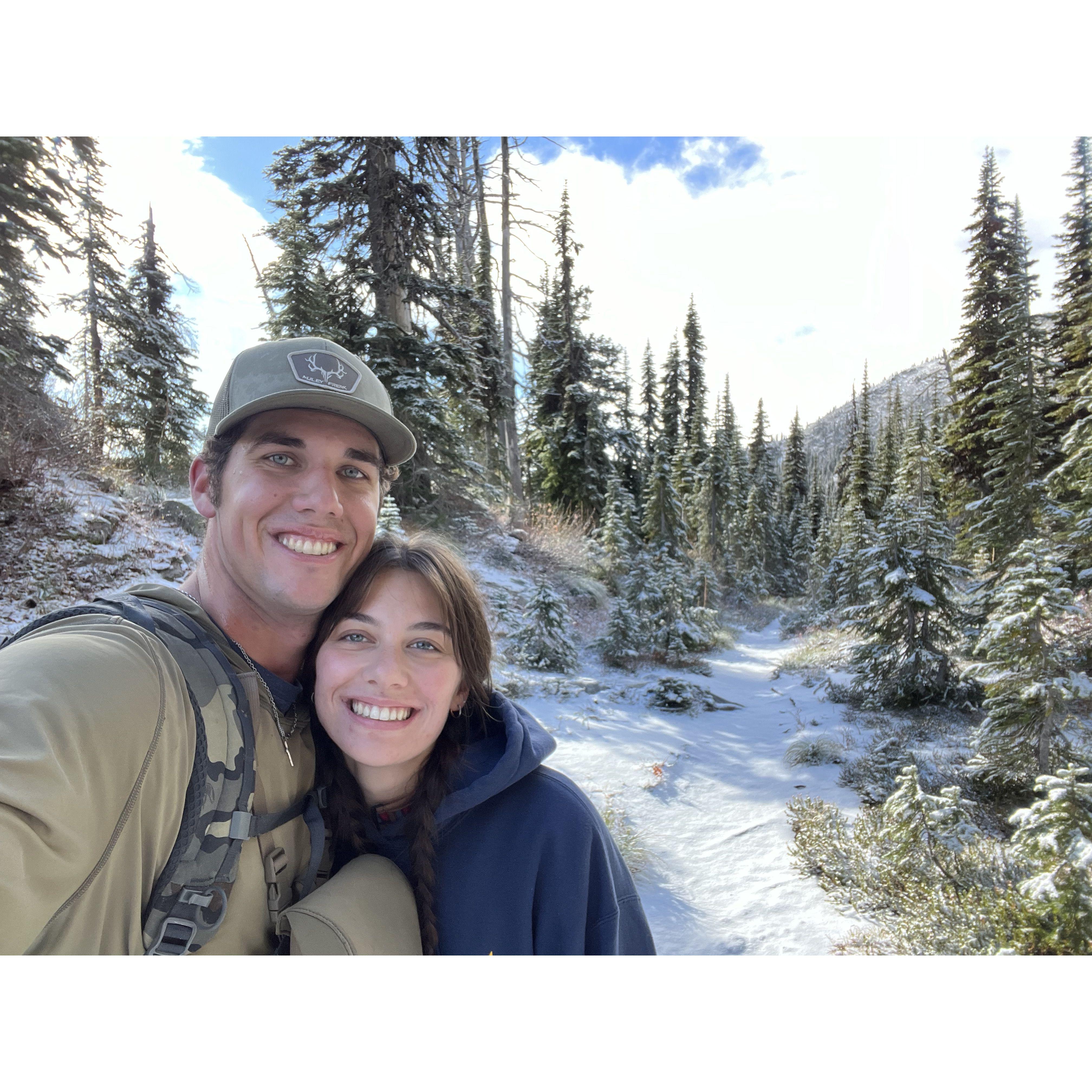 Hiking together!
