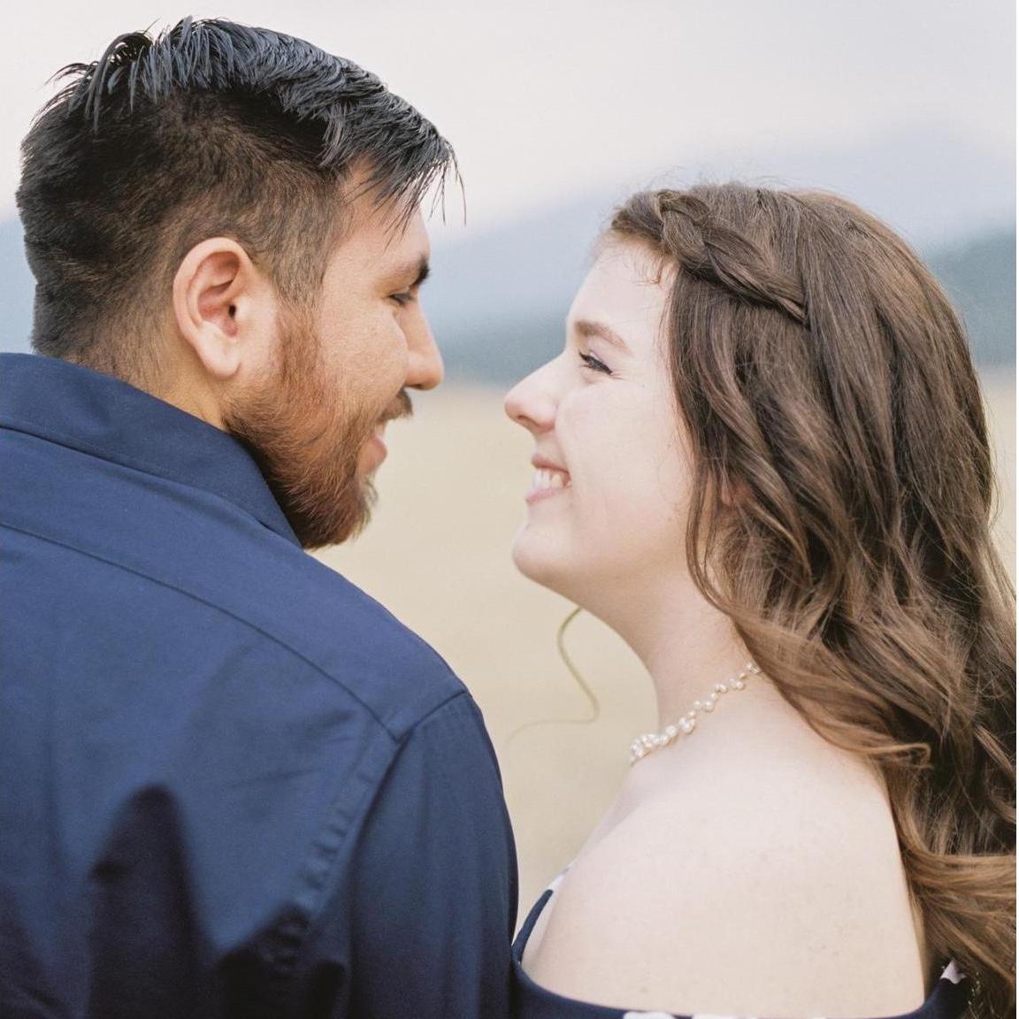 Our engagement shoot in Rocky Mountain National Park