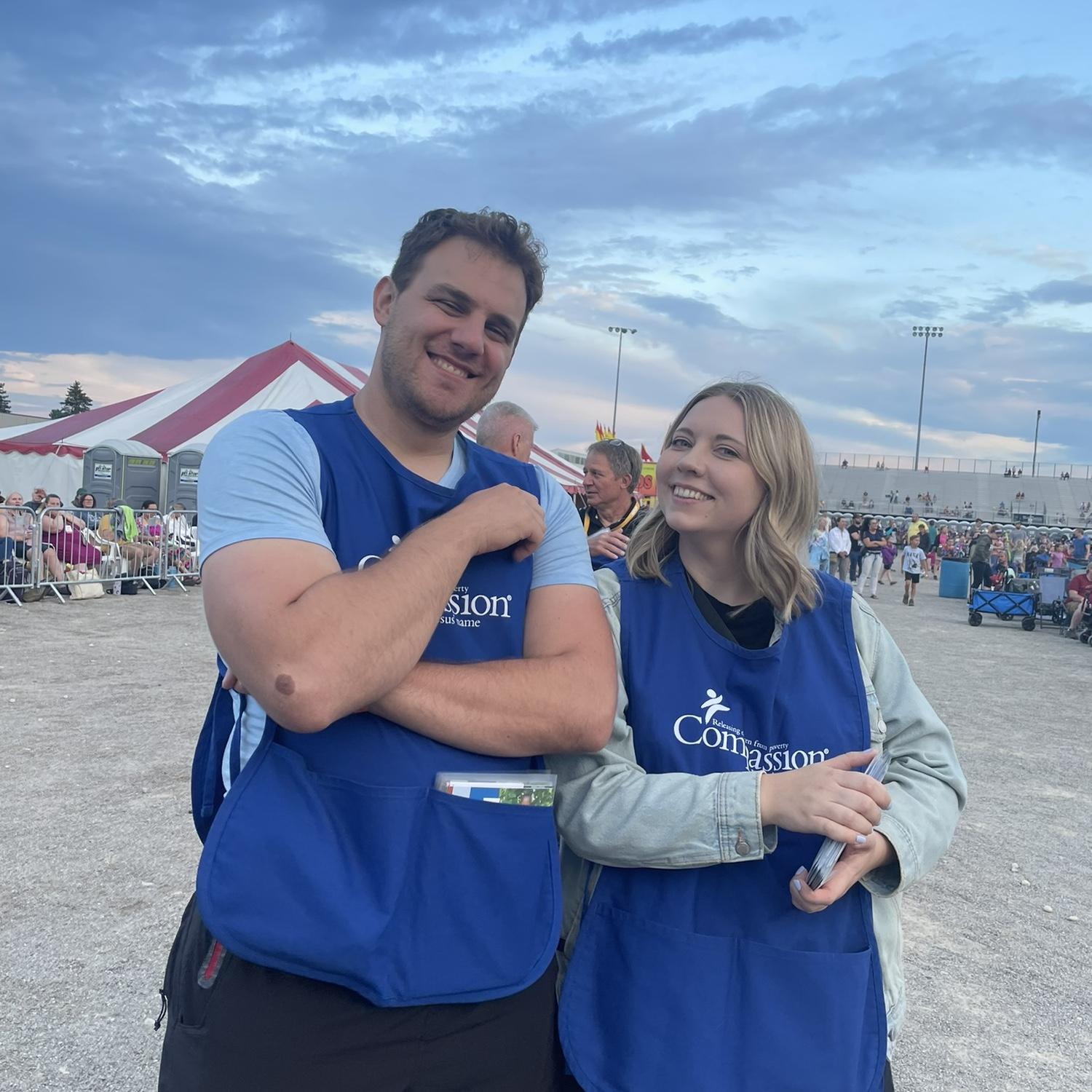 Volunteering with Compassion at Lifest!