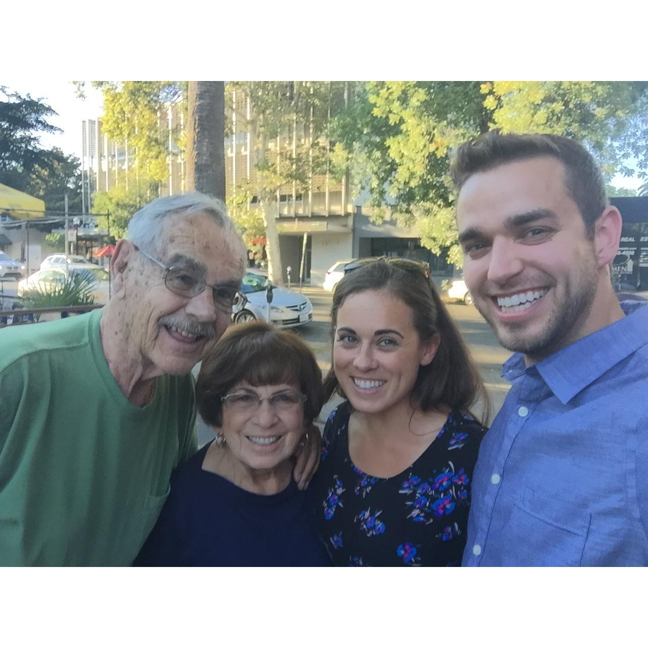 Quality Time with Shannon’s Grandparents after we’d first moved in together | 2016