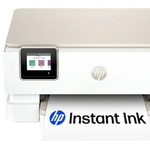 HP - Envy Photo 7275 Wireless AI-Enabled All-in-One Inkjet Printer w/ 3 Months Instant Ink - White