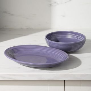 2-Piece Serve Set Oval Platter & Bistro Bowl
