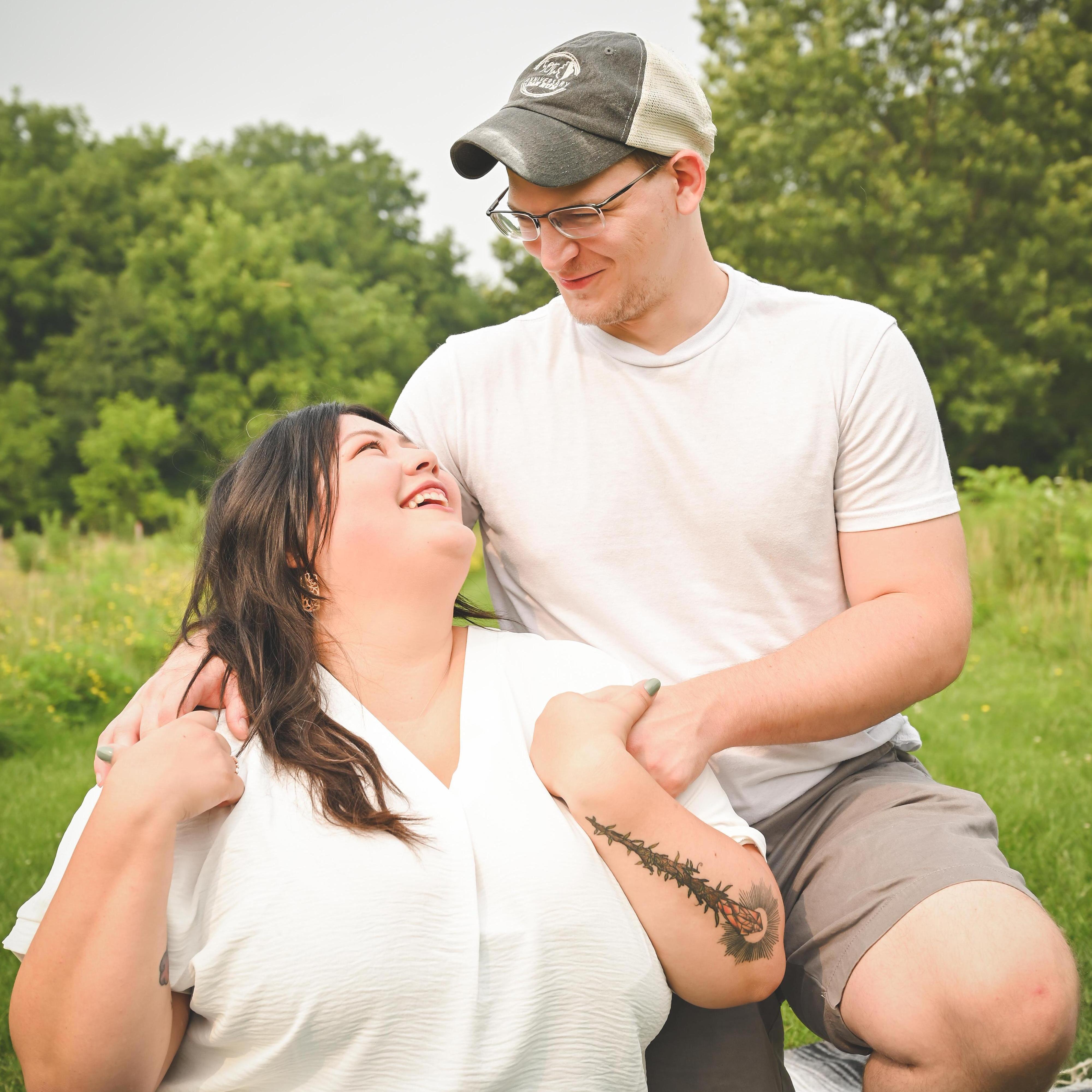 Engagement photo shoot.