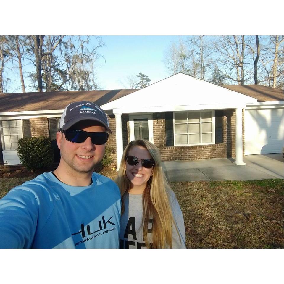 The day we purchased our home