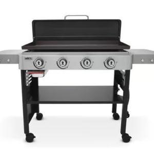Weber 43310401 4 Burner Liquid Propane Outdoor Griddle Black
