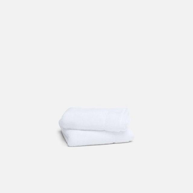 Super-Plush Washcloths, White