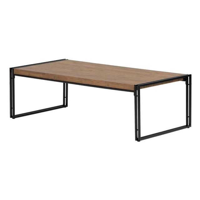 Gimetri Coffee Table Rustic Bamboo - South Shore