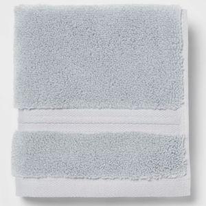 Spa Plush Wash Cloth - Threshold™ - Light Blue