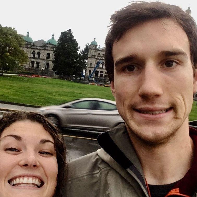 Our first anniversary in Victoria, BC - September 2018