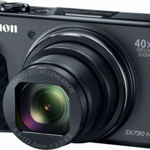 Canon - PowerShot SX730 HS 20.3-Megapixel Digital Camera - Black