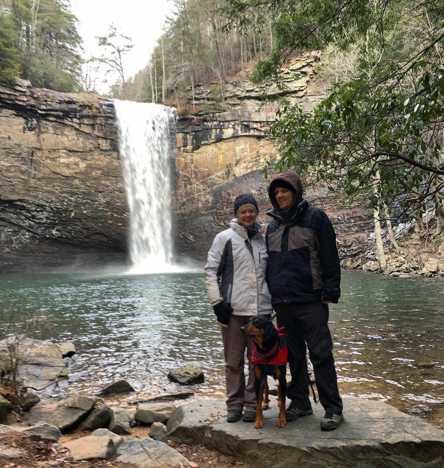 Backpacking trip in Tennessee, after a 16 mile day! 2017