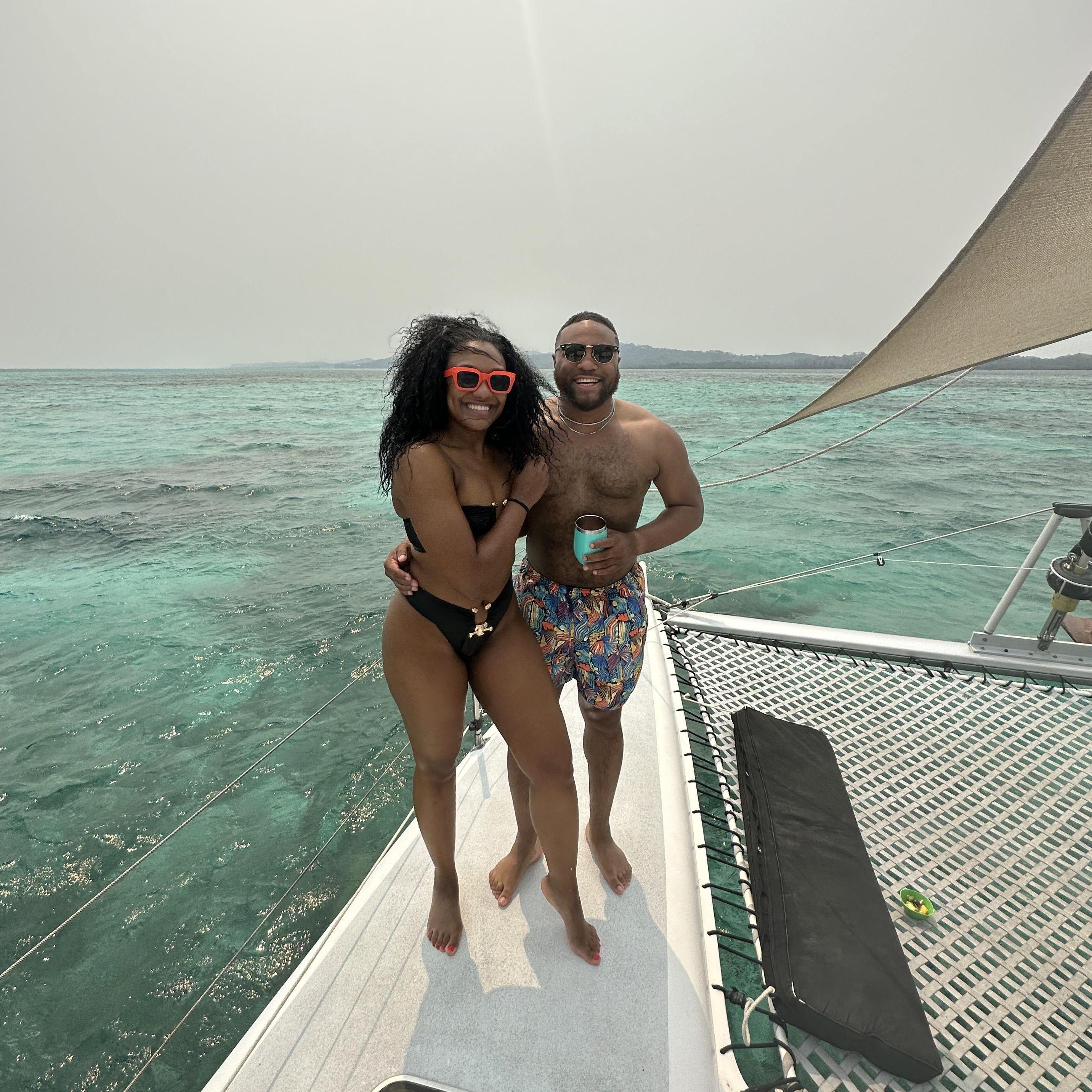 Our first of many vacations- Roatan, Honduras