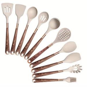 Elegant Silicone Cooking Utensil Set