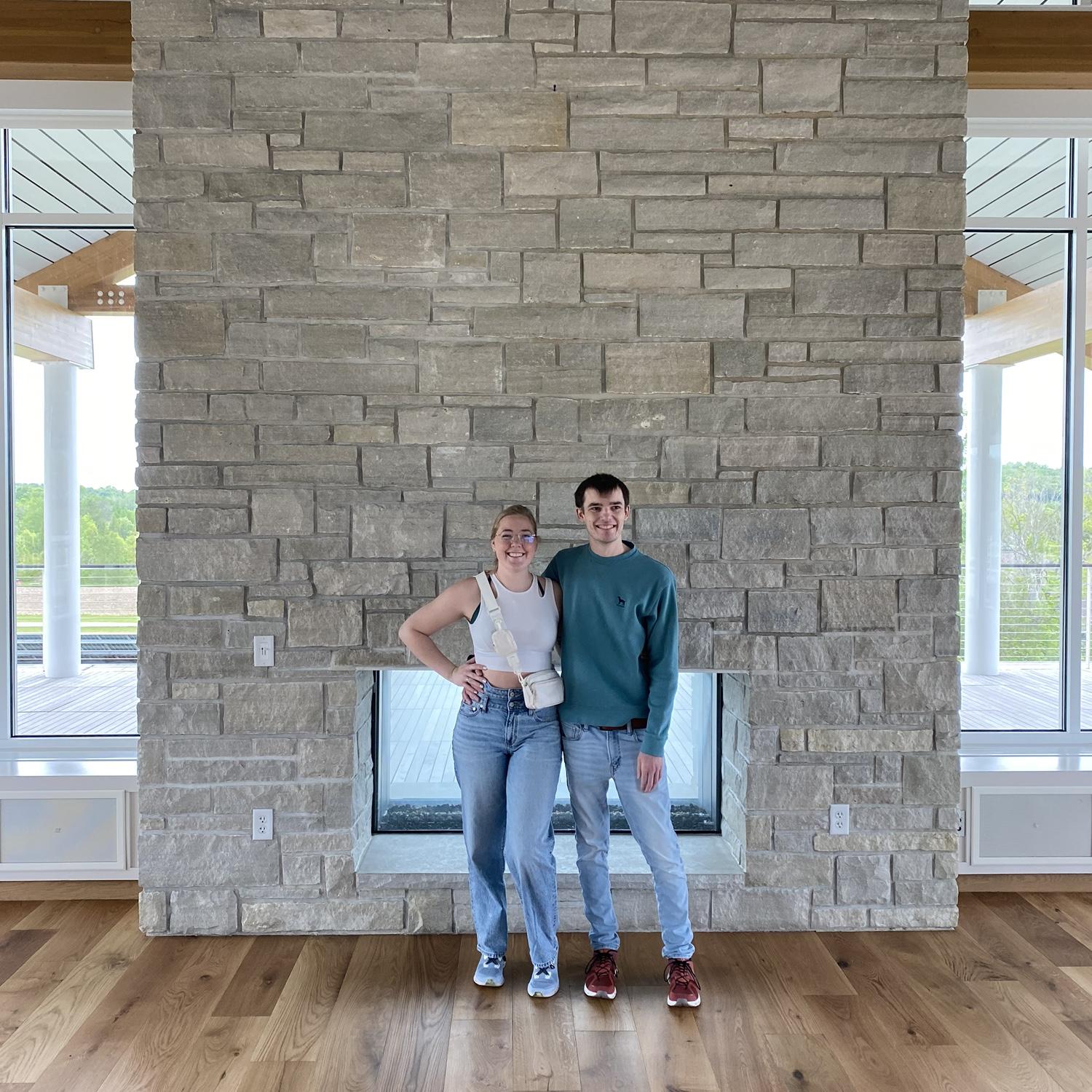 Revisiting our reception venue while in door county!