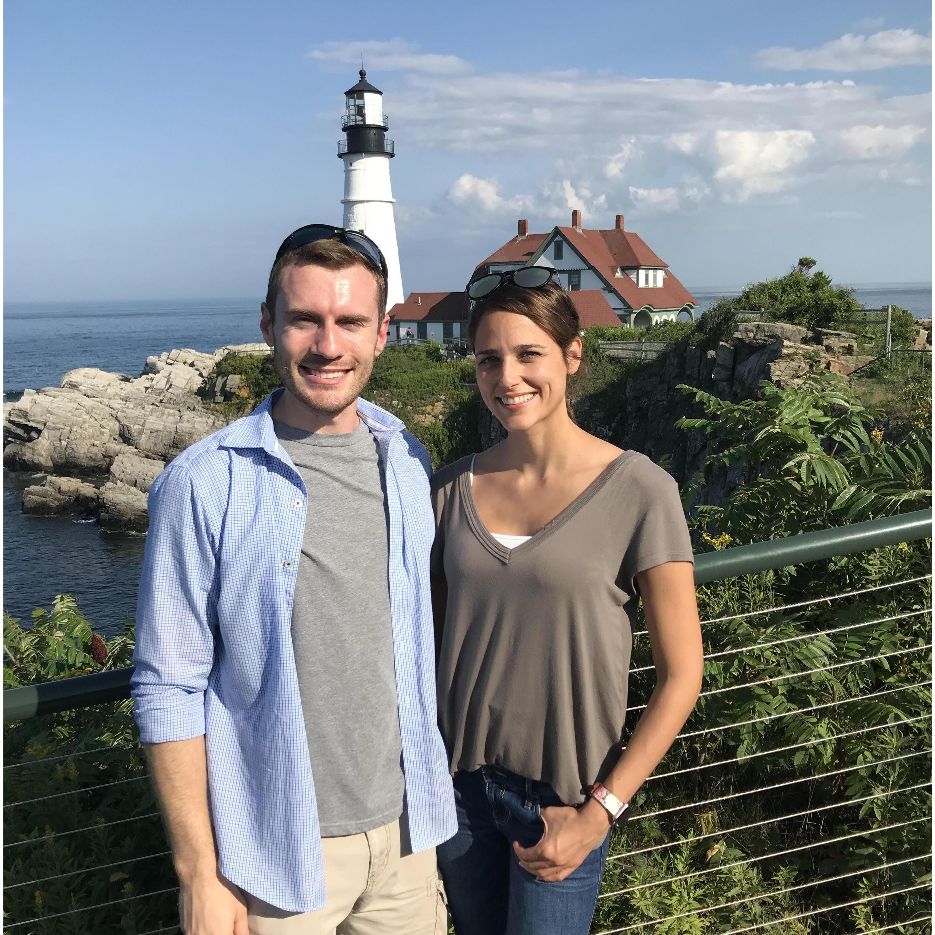 August 2018, Maine - Great times, beautiful views, and delicious lobster (except for Bianca)!