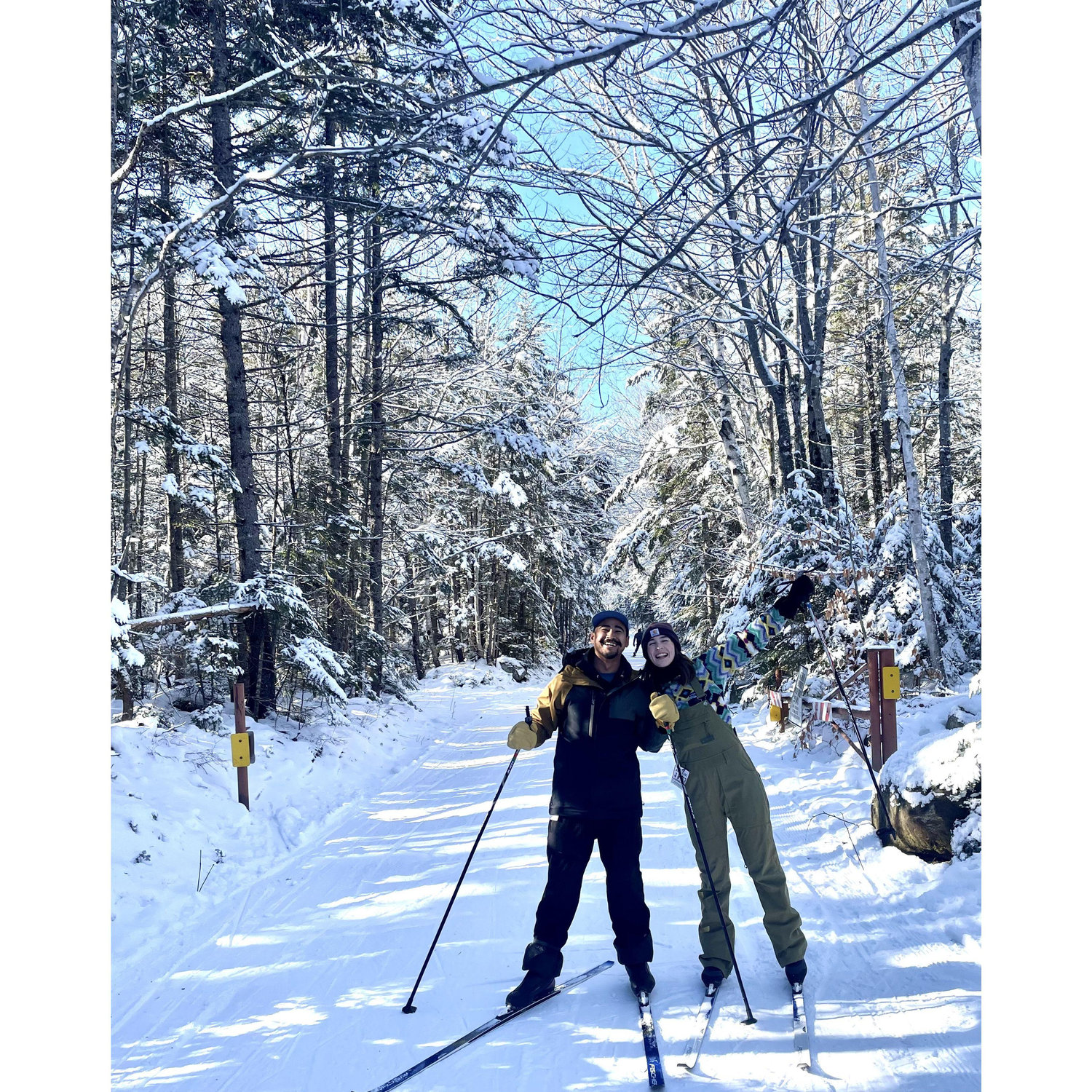 Cross country skiing