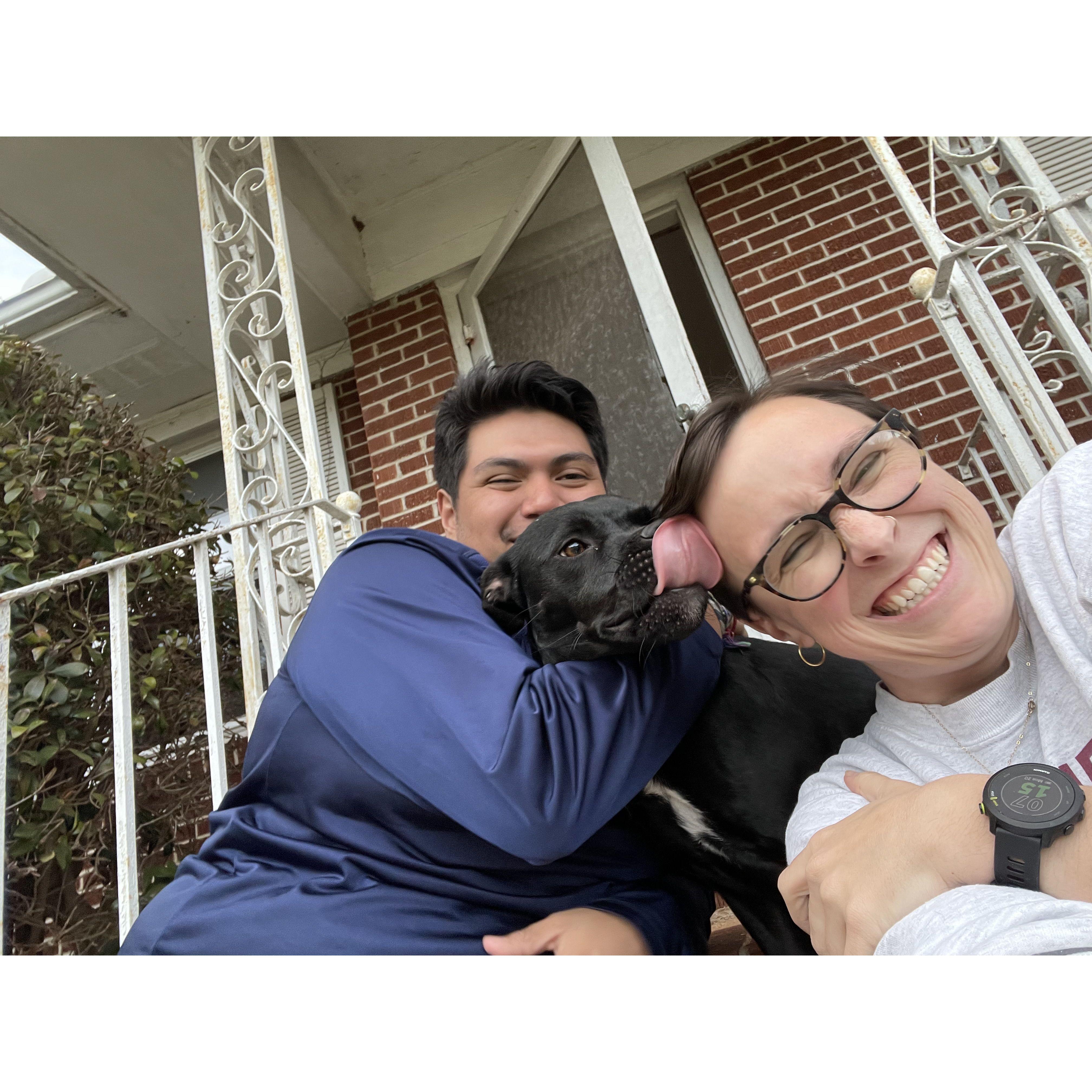 After a brief intermission in our dating, we picked back up and our joy was strong