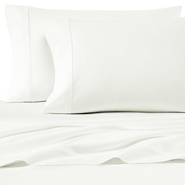 SALT™ 200-Thread-Count Cotton Percale King Pillowcases in Ivory (Set of 2)