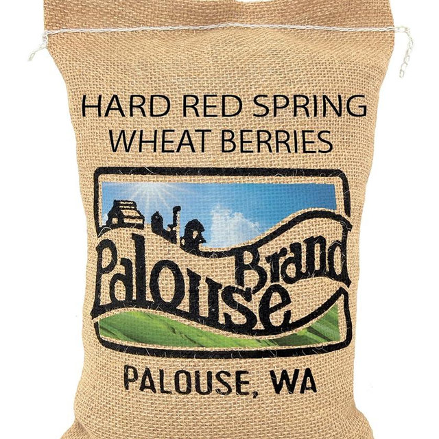 Palouse Brand Certified Glyphosate Residue Free Hard Red Spring Wheat Berries | 5 LBS | 100% Non-Irradiated | Certified Kosher Parve | USA Grown | Non-GMO Project Verified