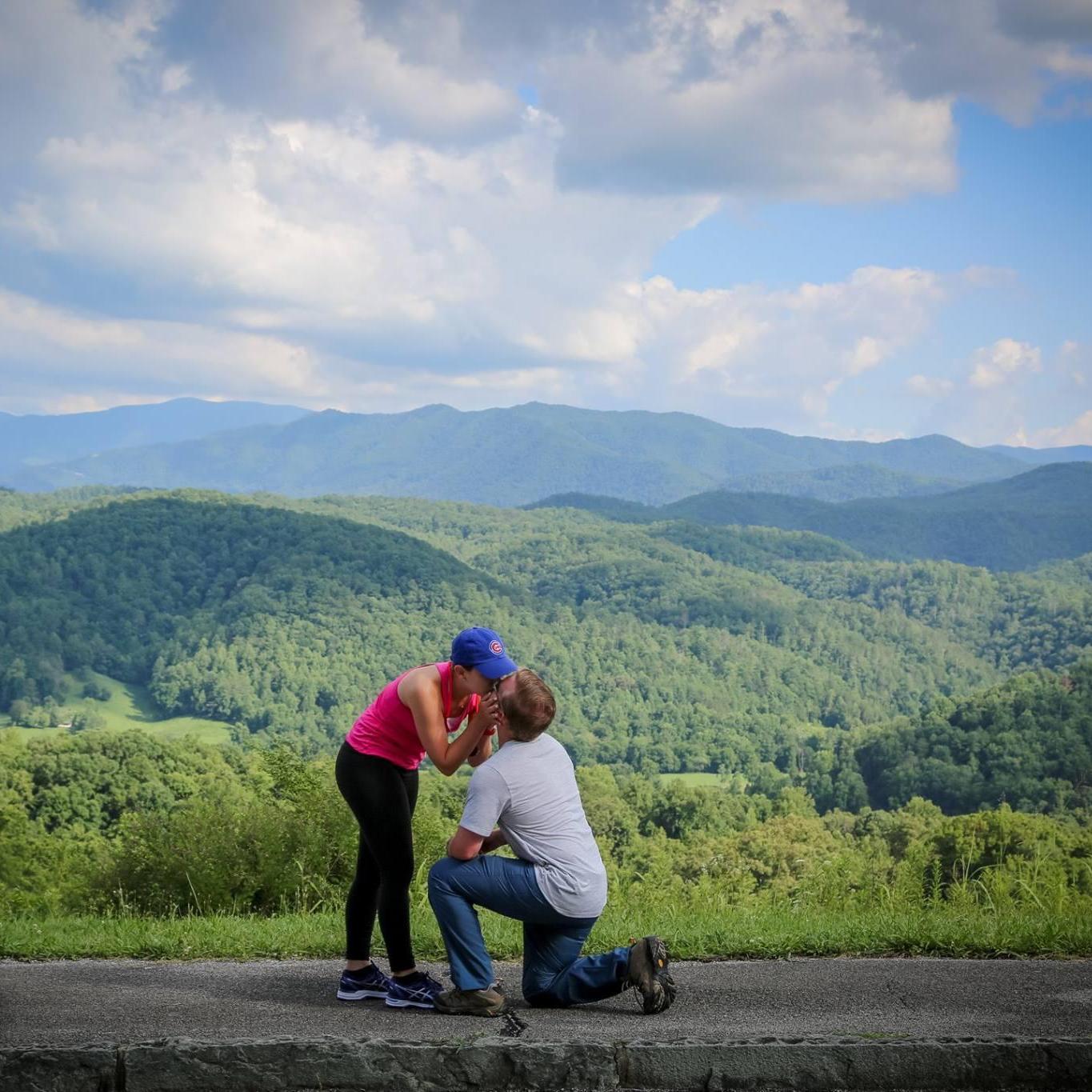 She said Yes!