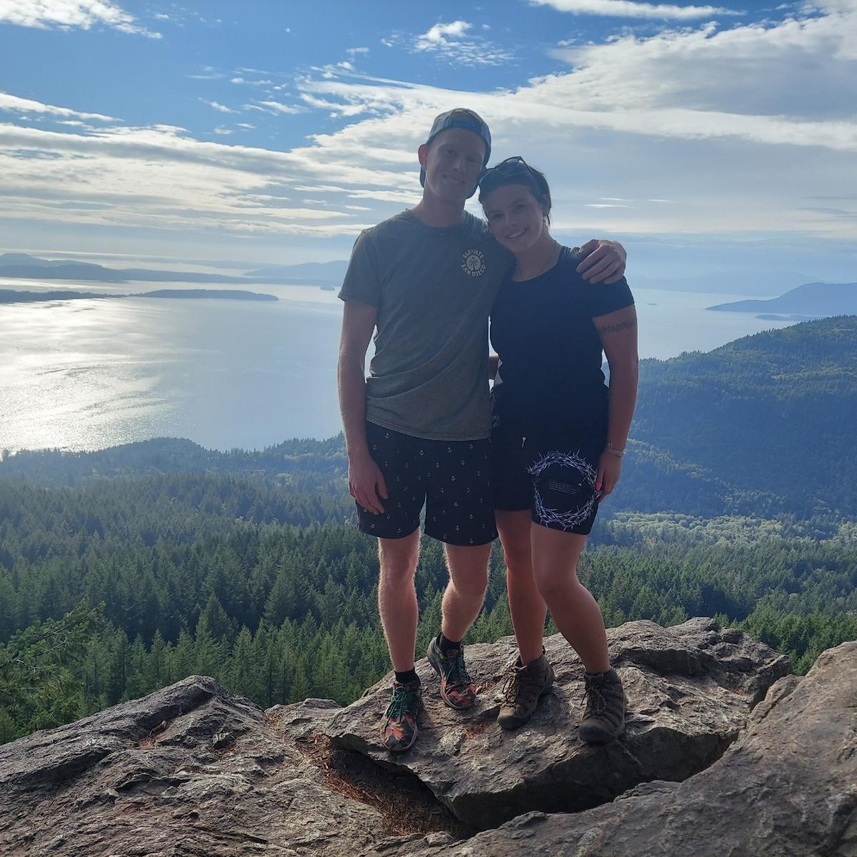 First hike together