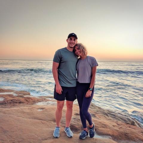 This picture was taken on my second visit to San Diego, when Jake was waiting to get assigned to a ship for the next six months. I get so many happy memories thinking about these trips.