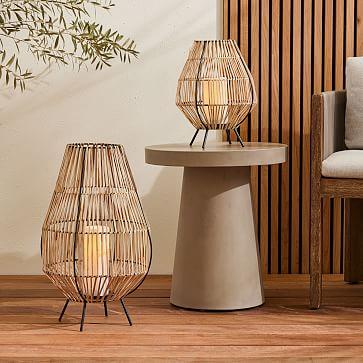 Woven Coastal Lanterns