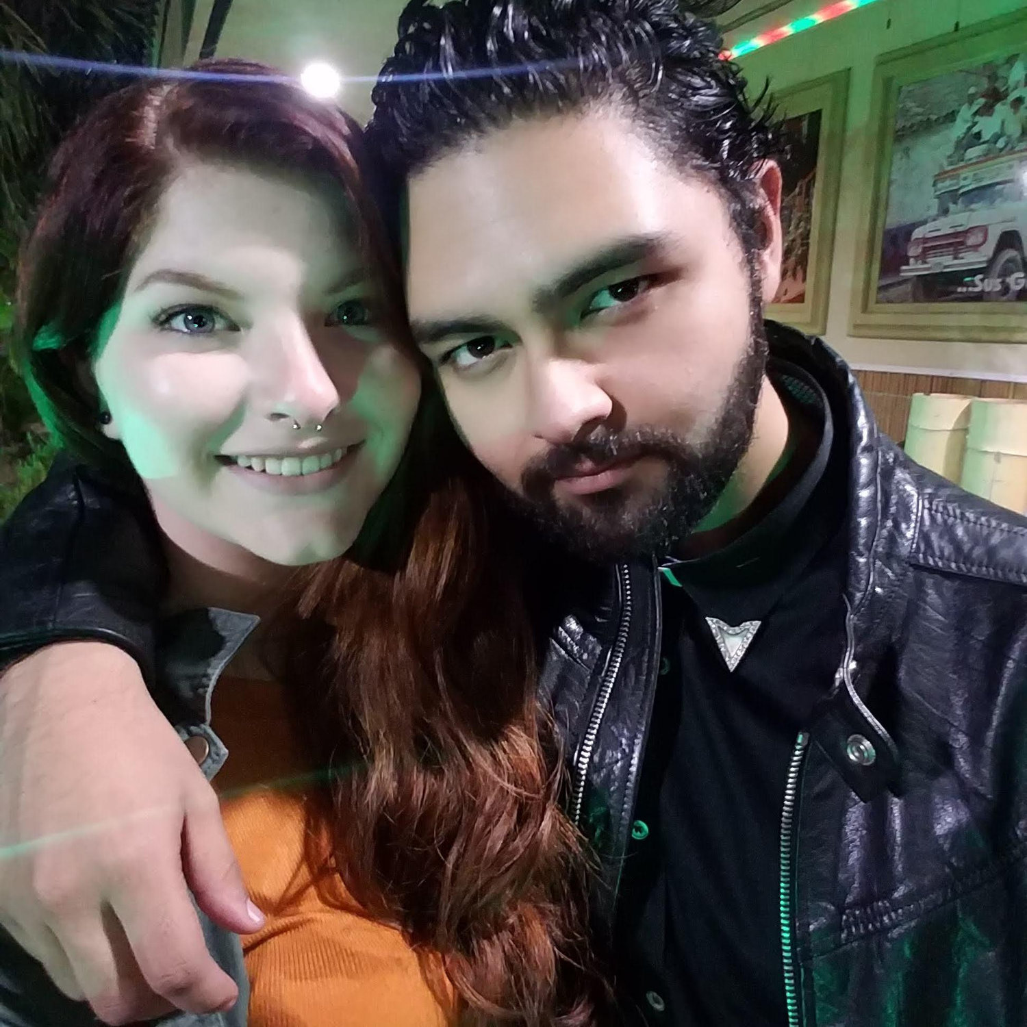 Halloween a few weeks after we began dating - October 27, 2018