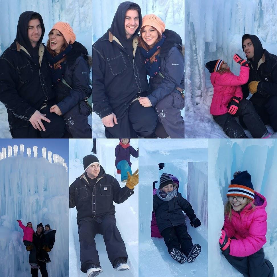 Fun day at Stillwater Ice Castles