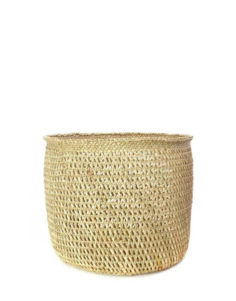 Open Weave Iringa Basket - Natural