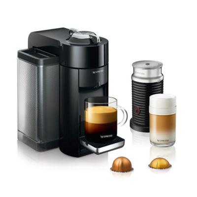 Nespresso® by De'Longhi Evoluo Coffee and Espresso Maker Bundle with Aeroccino Frother in Red