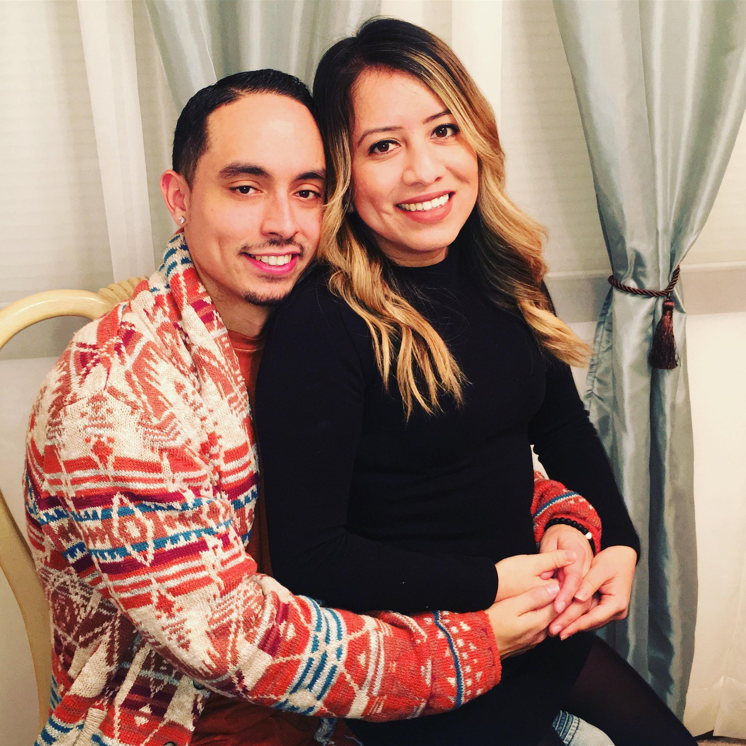 Our first Thanksgiving together.