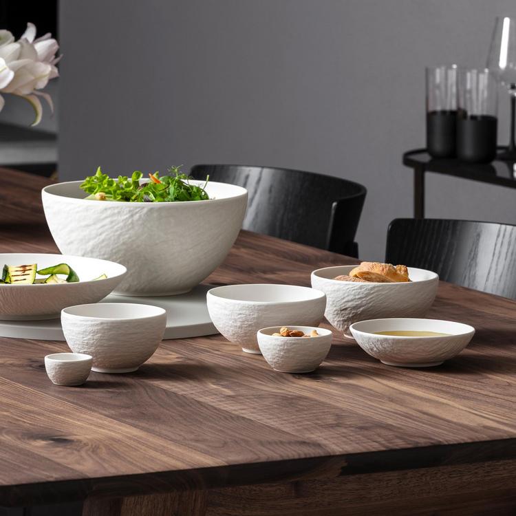 Villeroy & Boch ロックブラン スープボウル ×3つセット Villeroy & Boch｜[公式] ビレロイ&ボッホ スープボウル 13cm ロック
