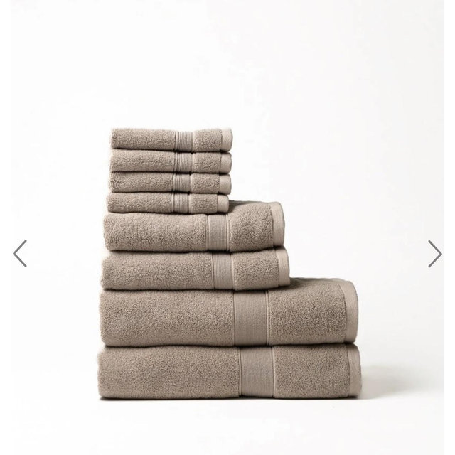 Luxe Bath Towel Set - Sand