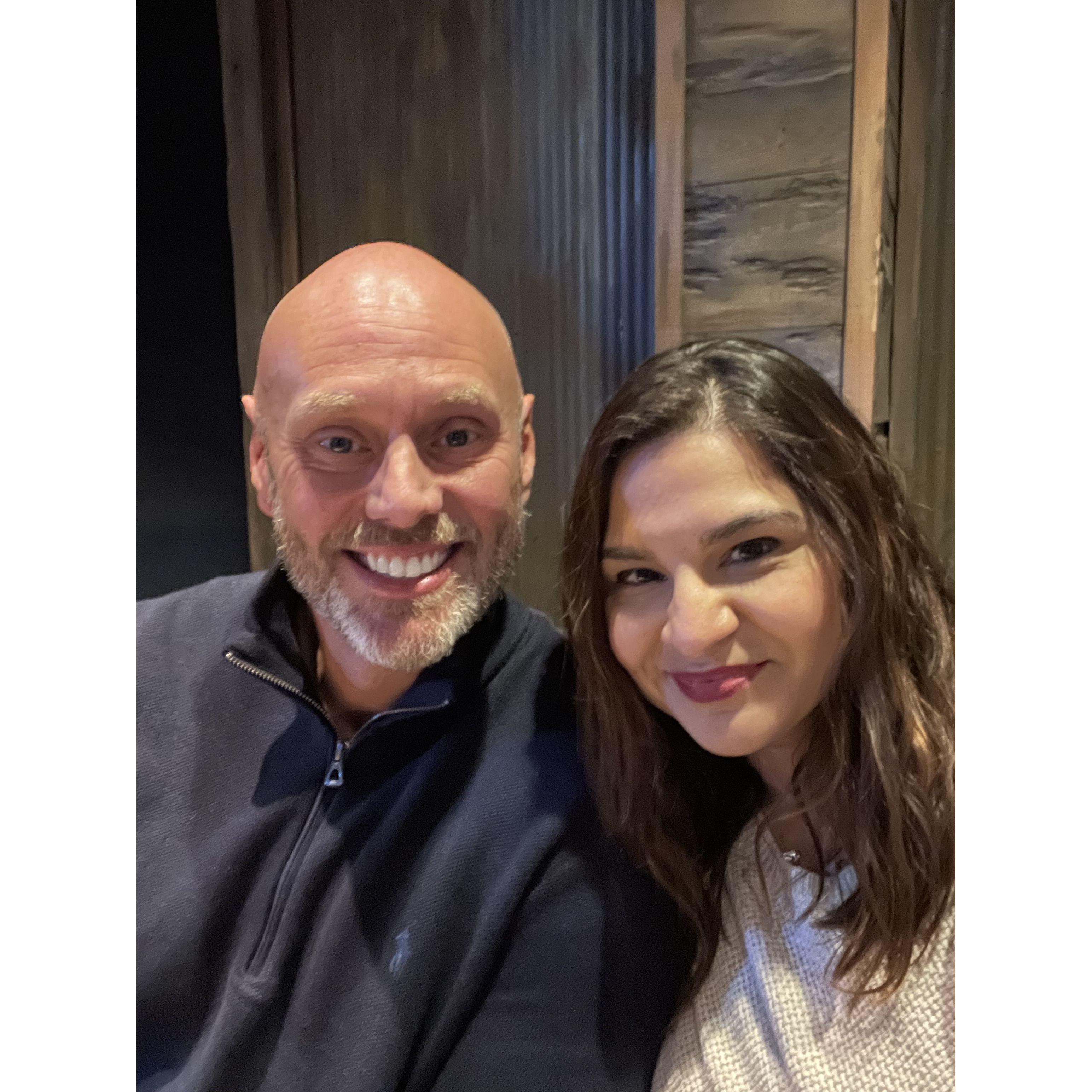 Thanksgiving weekend. Dinner at Dolly's Stampede Christmas show. Branson, Missouri. Nov 2021