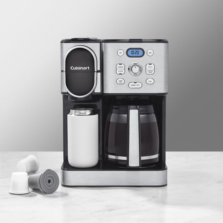 Cuisinart 12-Cup Coffee Center 2-in-1 Coffeemaker