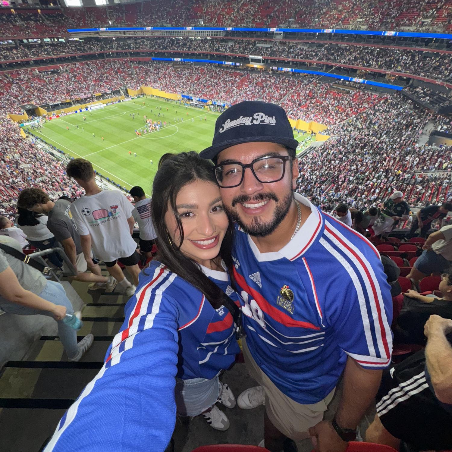 A fun time watching PSG vs Inter Miami in ATL!