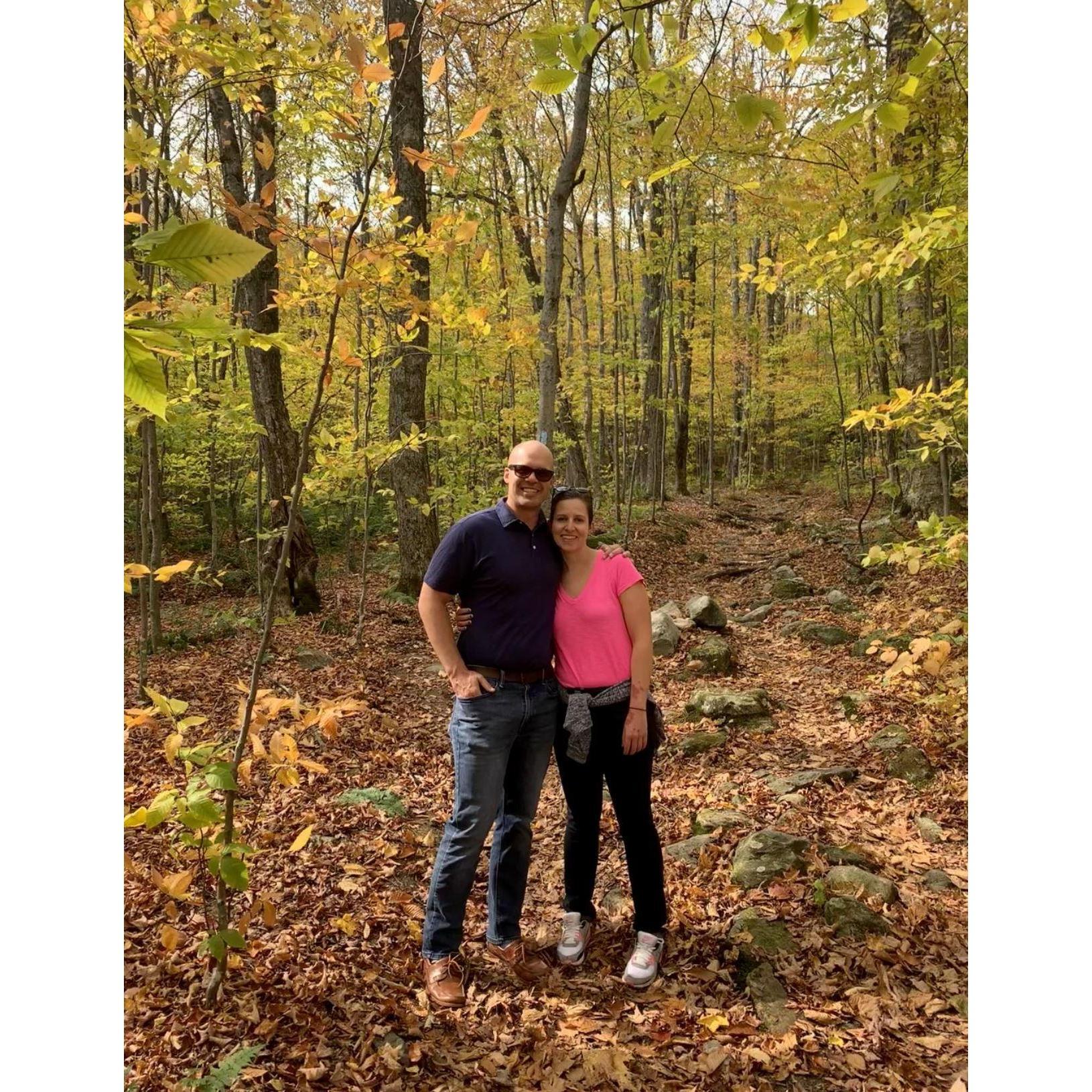 Our first trip together to Woodstock, VT