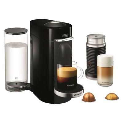 DeLonghi - Nespresso Vertuo Plus Bundle Deluxe - Black